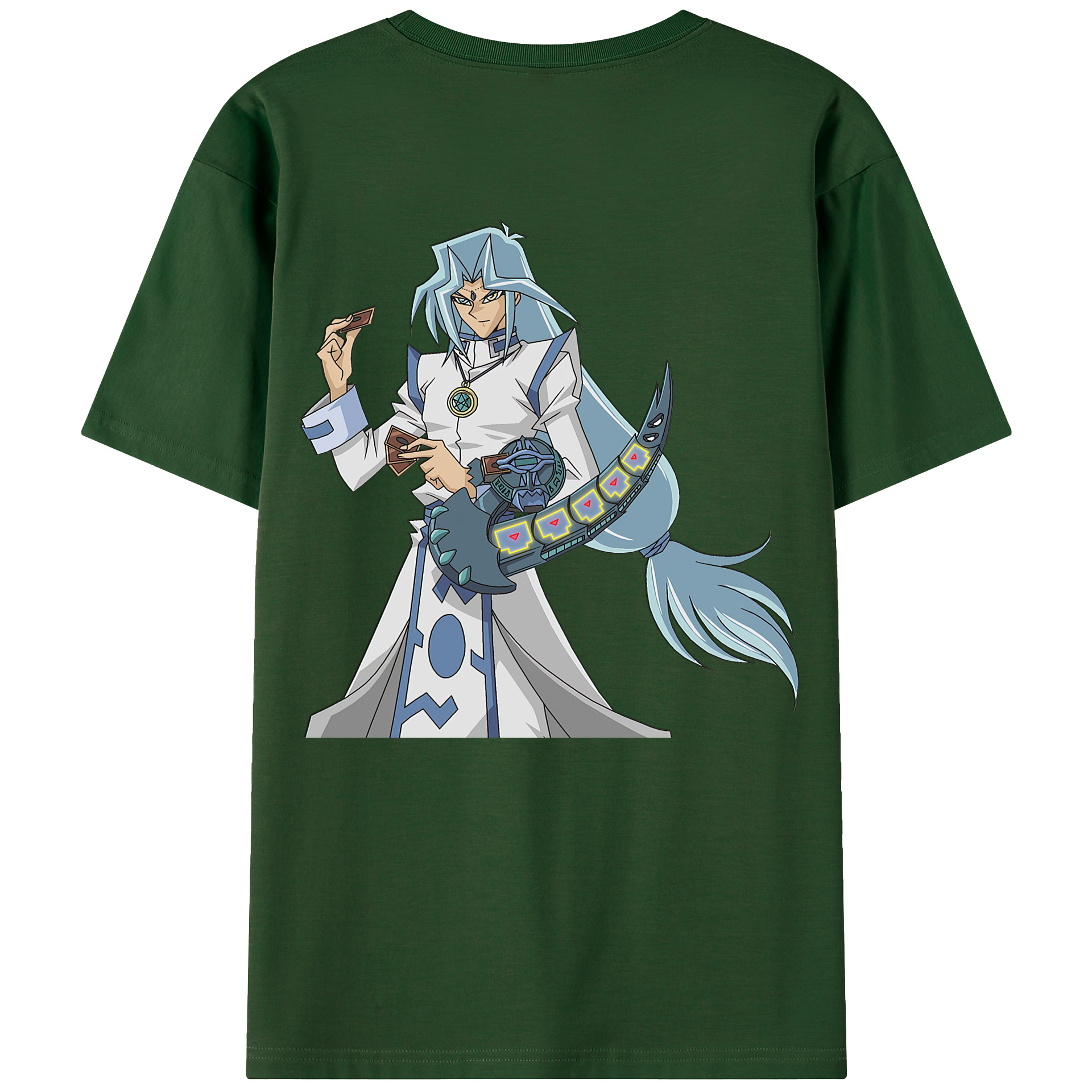 （画像用） 遊☆戯☆王 Yu-Gi-Oh! 綿100％半袖Tシャツ（背面プリント）